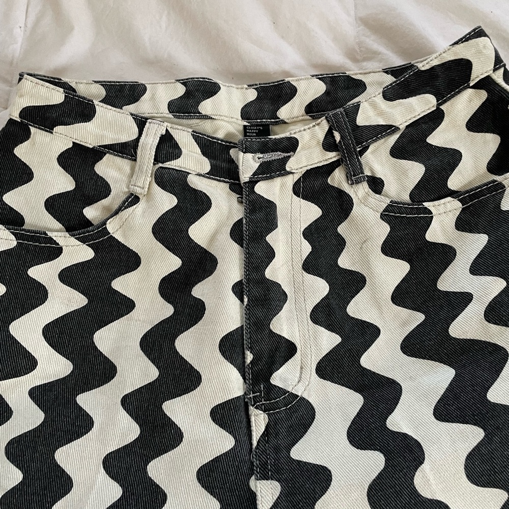 “Cider” denim feel boot leg pant